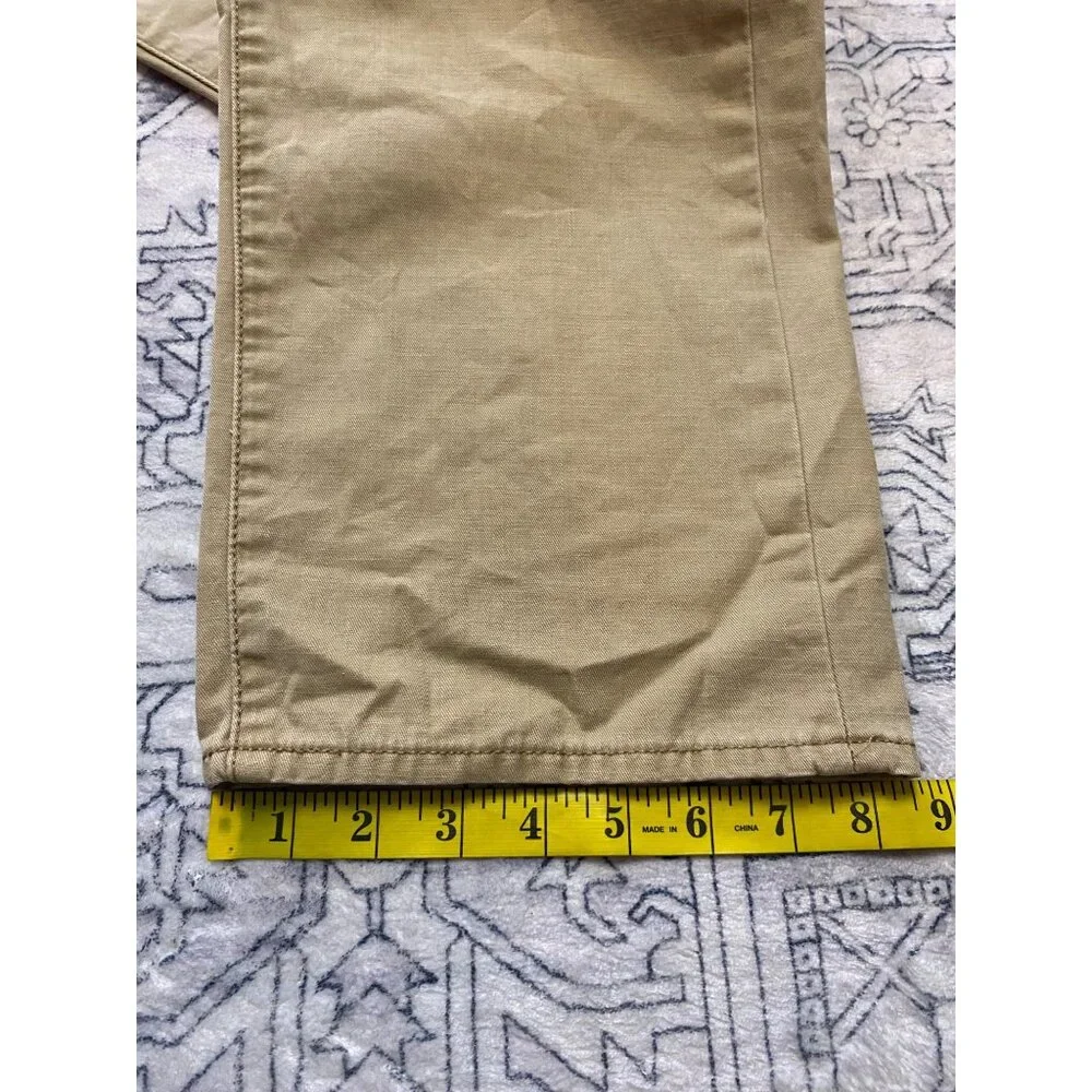 Vtg Dockers Mens Straight Fit Khaki Pants 36x32‎ 100% Cotton Beige Casual Wear